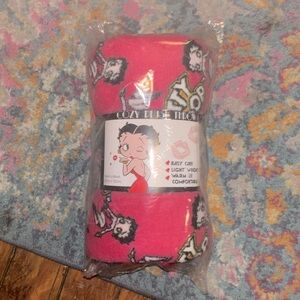 Betty boop blanket